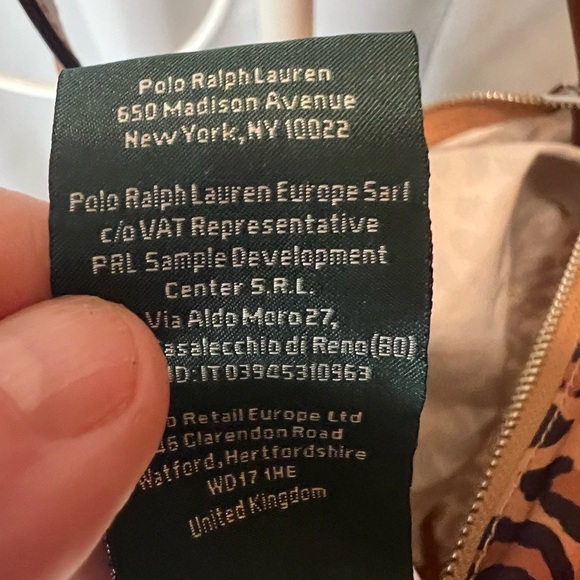 Ralph Lauren Cheetah Print Shoulder Bag - Picture 7 of 9